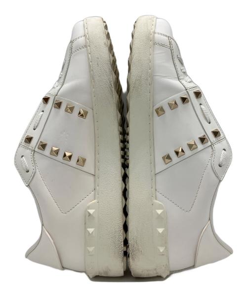 VALENTINO（ヴァレンティノ）VALENTINO (ヴァレンティノ) ロックスタッズスニーカー ホワイト サイズ:41の古着・服飾アイテム