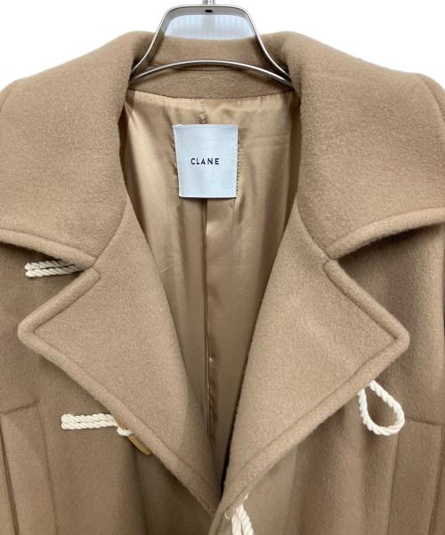 CLANE（クラネ）CLANE (クラネ) OVER MAXI DUFFLE COAT ブラウン サイズ:Sの古着・服飾アイテム