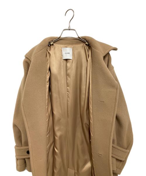 CLANE（クラネ）CLANE (クラネ) OVER MAXI DUFFLE COAT ブラウン サイズ:Sの古着・服飾アイテム