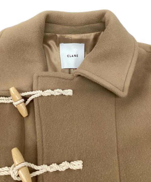 CLANE（クラネ）CLANE (クラネ) OVER MAXI DUFFLE COAT ブラウン サイズ:Sの古着・服飾アイテム