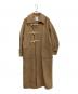 CLANE（クラネ）の古着「OVER MAXI DUFFLE COAT」｜ブラウン