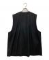 SOLAMONAT LARME (ソラモナラーム) ノーカラーベスト ブラック サイズ:M：6000円