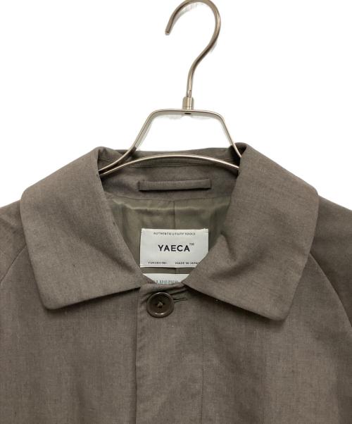 YAECA（ヤエカ）YAECA (ヤエカ) ステンカラーコート グレー サイズ:Mの古着・服飾アイテム