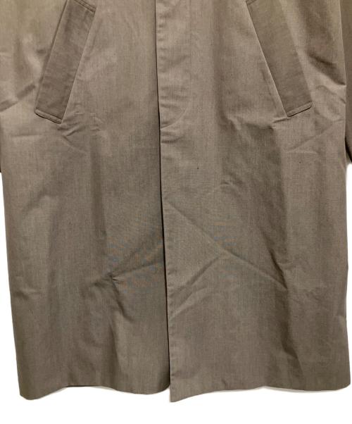 YAECA（ヤエカ）YAECA (ヤエカ) ステンカラーコート グレー サイズ:Mの古着・服飾アイテム