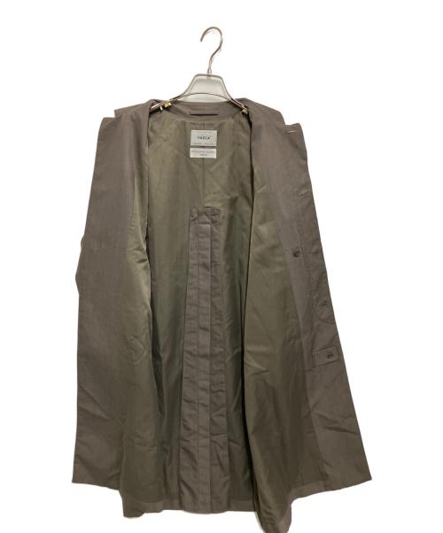 YAECA（ヤエカ）YAECA (ヤエカ) ステンカラーコート グレー サイズ:Mの古着・服飾アイテム