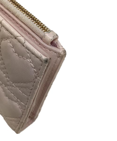Christian Dior（クリスチャン ディオール）Christian Dior (クリスチャン ディオール) Dior Jolie Dahlia ウォレット ピンクの古着・服飾アイテム