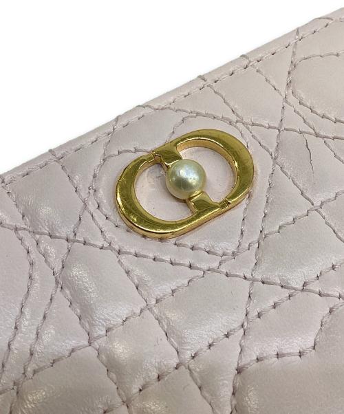 Christian Dior（クリスチャン ディオール）Christian Dior (クリスチャン ディオール) Dior Jolie Dahlia ウォレット ピンクの古着・服飾アイテム