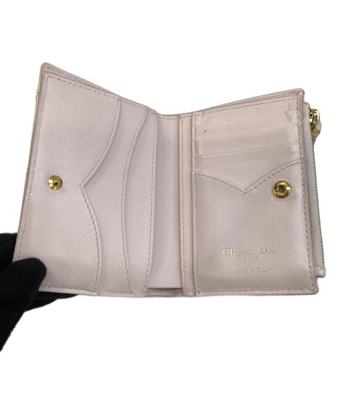 Christian Dior（クリスチャン ディオール）Christian Dior (クリスチャン ディオール) Dior Jolie Dahlia ウォレット ピンクの古着・服飾アイテム