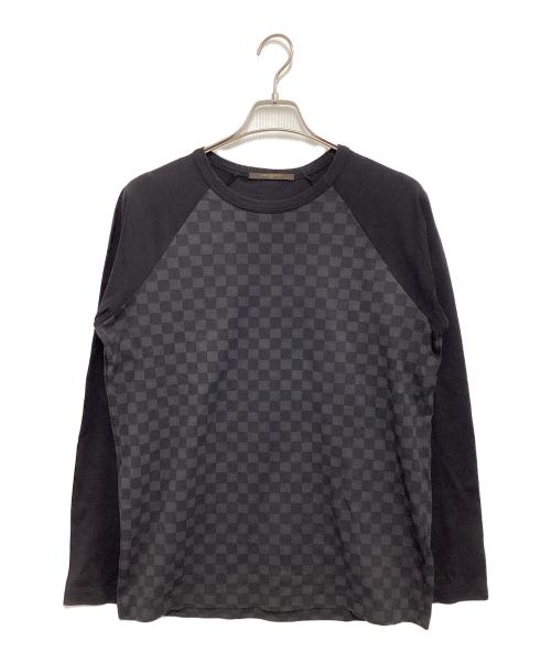 LOUIS VUITTON（ルイ ヴィトン）LOUIS VUITTON (ルイ ヴィトン) 長袖カットソー ブラック サイズ:Mの古着・服飾アイテム