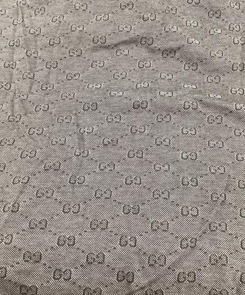 GUCCI（グッチ）GUCCI (グッチ) GG柄シェリーラインポロシャツ ブラック サイズ:Mの古着・服飾アイテム