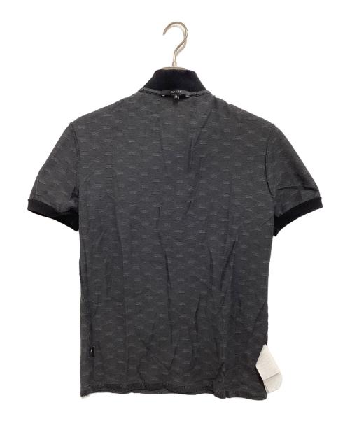 GUCCI（グッチ）GUCCI (グッチ) GG柄シェリーラインポロシャツ ブラック サイズ:Mの古着・服飾アイテム