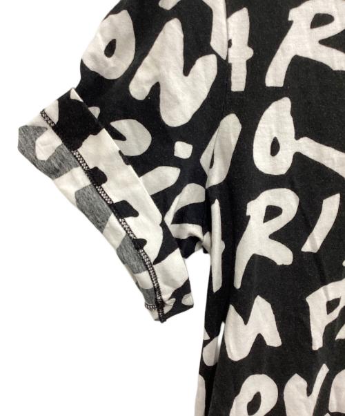 LOUIS VUITTON（ルイ ヴィトン）LOUIS VUITTON (ルイ ヴィトン) 半袖カットソー ホワイト×ブラック サイズ:Mの古着・服飾アイテム