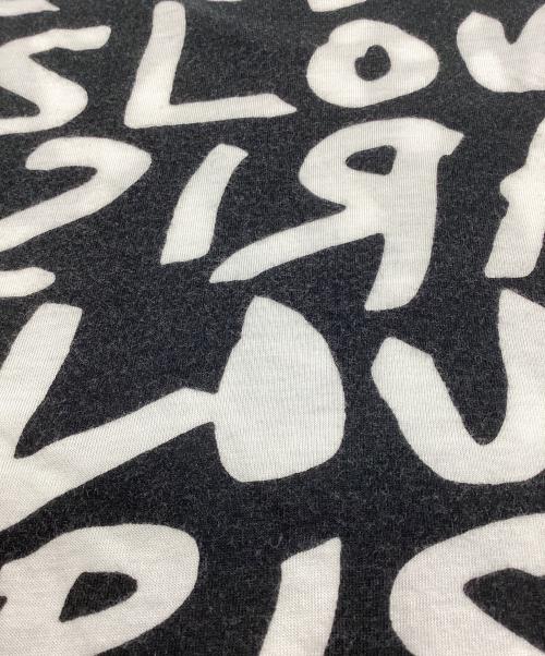 LOUIS VUITTON（ルイ ヴィトン）LOUIS VUITTON (ルイ ヴィトン) 半袖カットソー ホワイト×ブラック サイズ:Mの古着・服飾アイテム