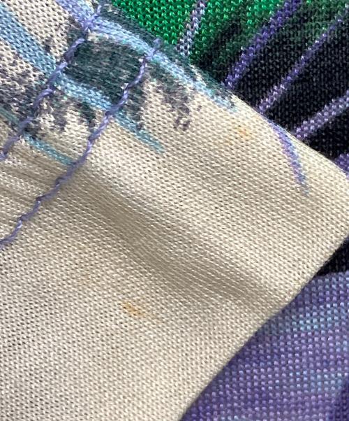VERSACE（ヴェルサーチェ）VERSACE (ヴェルサーチェ) 半袖カットソー パープル サイズ:52の古着・服飾アイテム
