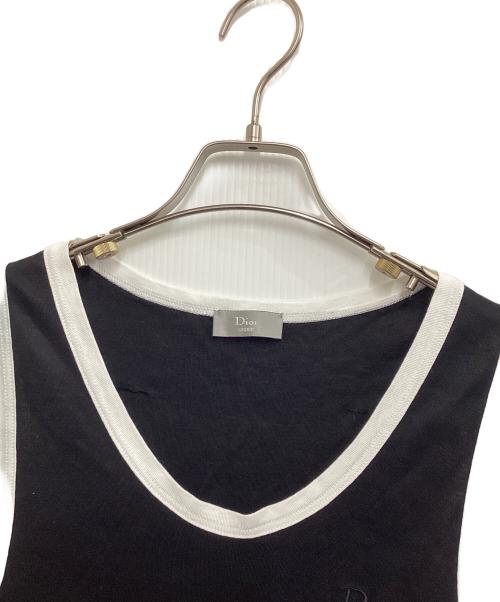 Christian Dior（クリスチャン ディオール）Christian Dior (クリスチャン ディオール) タンクトップ ブラック サイズ:50の古着・服飾アイテム