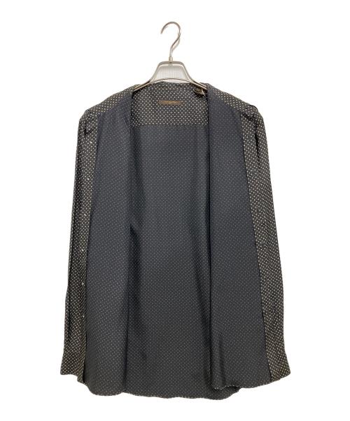 LOUIS VUITTON（ルイ ヴィトン）LOUIS VUITTON (ルイ ヴィトン) シルクシャツ ブラック サイズ:42の古着・服飾アイテム