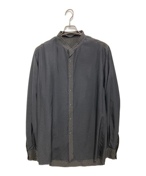 LOUIS VUITTON（ルイ ヴィトン）LOUIS VUITTON (ルイ ヴィトン) シルクシャツ ブラック サイズ:42の古着・服飾アイテム