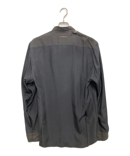 LOUIS VUITTON（ルイ ヴィトン）LOUIS VUITTON (ルイ ヴィトン) シルクシャツ ブラック サイズ:42の古着・服飾アイテム