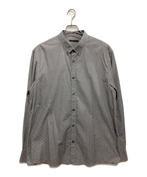LOUIS VUITTON（ルイ ヴィトン）LOUIS VUITTON (ルイ ヴィトン) 長袖シャツ グレー サイズ:Lの古着・服飾アイテム