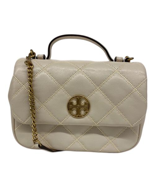 TORY BURCH（トリーバーチ）TORY BURCH (トリーバーチ) 2WAYショルダーバッグ ベージュの古着・服飾アイテム