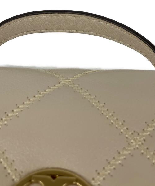 TORY BURCH（トリーバーチ）TORY BURCH (トリーバーチ) 2WAYショルダーバッグ ベージュの古着・服飾アイテム