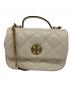 TORY BURCH（トリーバーチ）の古着「2WAYショルダーバッグ」｜ベージュ