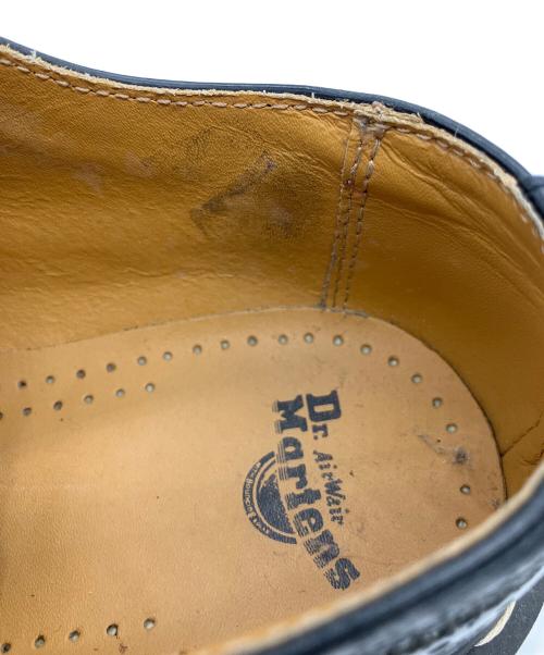 Dr.Martens（ドクターマーチン）Dr.Martens (ドクターマーチン) ブローグシューズ ホワイト×ブラック サイズ:27cmの古着・服飾アイテム