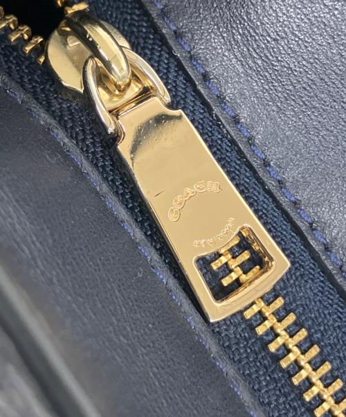 COACH（コーチ）COACH (コーチ) 2WAYバッグ ネイビーの古着・服飾アイテム