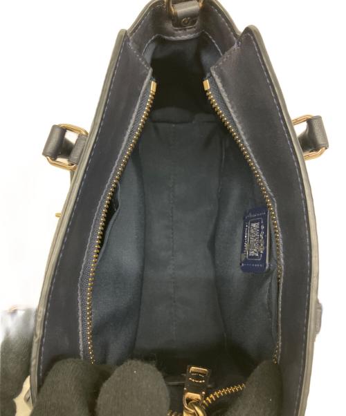 COACH（コーチ）COACH (コーチ) 2WAYバッグ ネイビーの古着・服飾アイテム