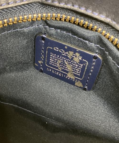 COACH（コーチ）COACH (コーチ) 2WAYバッグ ネイビーの古着・服飾アイテム
