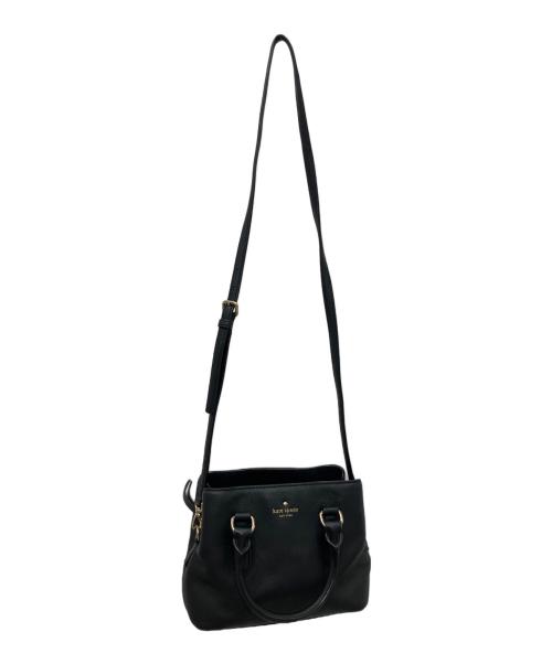 Kate Spade（ケイトスペード）Kate Spade (ケイトスペード) 2WAYバッグ ブラックの古着・服飾アイテム