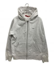 SUPREME（シュプリーム）の古着「ジップパーカー」｜ライトグレー