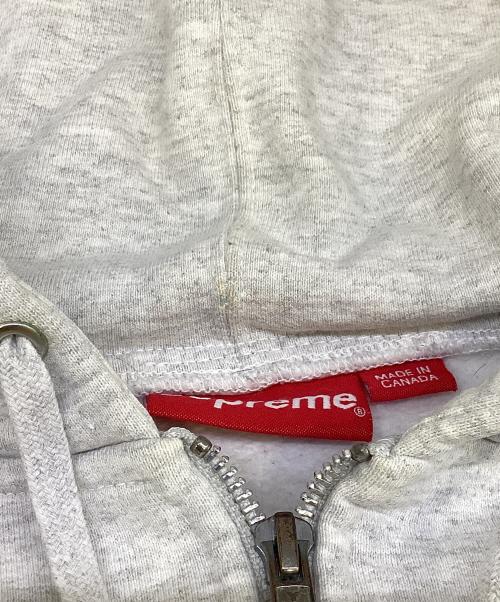 SUPREME（シュプリーム）SUPREME (シュプリーム) ジップパーカー ライトグレー サイズ:Sの古着・服飾アイテム