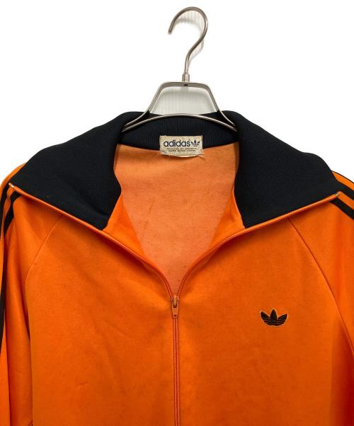 OLD adidas（オールドアディダス）OLD adidas (オールドアディダス) トラックジャケット オレンジ×ブラック サイズ:Lの古着・服飾アイテム