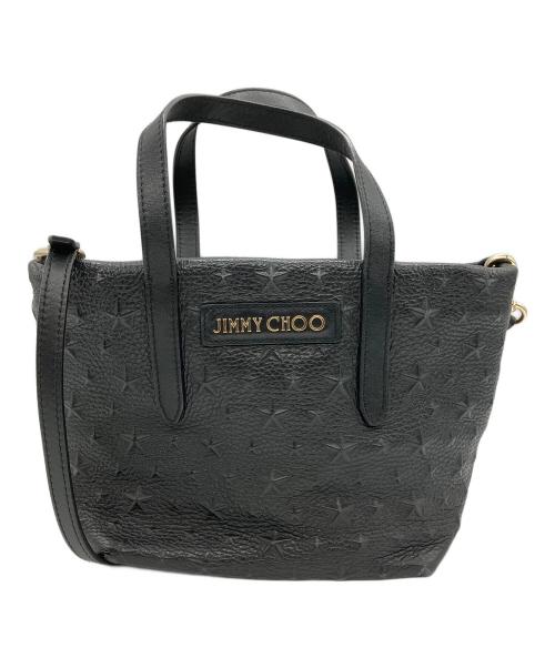JIMMY CHOO（ジミーチュウ）JIMMY CHOO (ジミーチュウ) 2WAYバッグ ブラックの古着・服飾アイテム