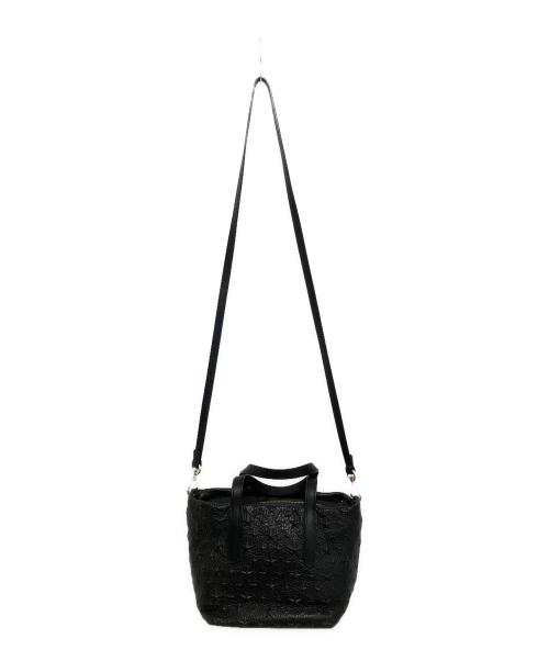 JIMMY CHOO（ジミーチュウ）JIMMY CHOO (ジミーチュウ) 2WAYバッグ ブラックの古着・服飾アイテム