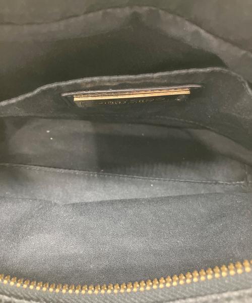 JIMMY CHOO（ジミーチュウ）JIMMY CHOO (ジミーチュウ) 2WAYバッグ ブラックの古着・服飾アイテム