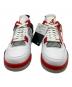 NIKE (ナイキ) スニーカー ホワイト×レッド×ブラック サイズ:28 未使用品：22000円