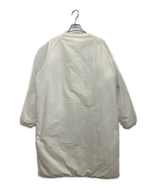 nanamica（ナナミカ）nanamica (ナナミカ) リバーシブルダウンコート ホワイト サイズ:Sの古着・服飾アイテム