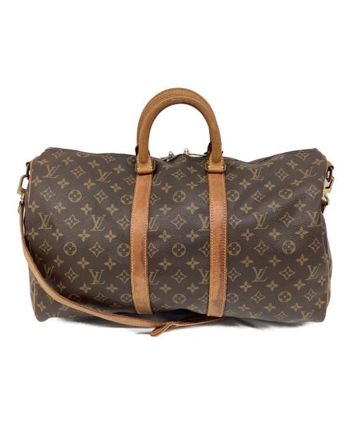 LOUIS VUITTON（ルイ ヴィトン）LOUIS VUITTON (ルイ ヴィトン) トラベルバッグ ブラウンの古着・服飾アイテム