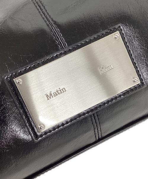 Matin Kim（マーティン・キム）Matin Kim (マーティン・キム) ハンドバッグ ブラックの古着・服飾アイテム