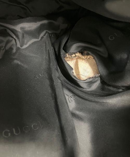 GUCCI（グッチ）GUCCI (グッチ) ボストンバッグ ブラックの古着・服飾アイテム