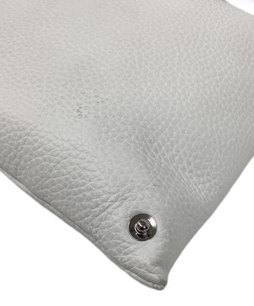 MM6 Maison Margiela（エムエムシックスメゾンマルジェラ）MM6 Maison Margiela (エムエムシックスメゾンマルジェラ) トートバッグ ホワイトの古着・服飾アイテム