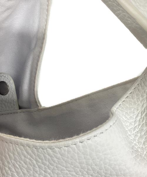 MM6 Maison Margiela（エムエムシックスメゾンマルジェラ）MM6 Maison Margiela (エムエムシックスメゾンマルジェラ) トートバッグ ホワイトの古着・服飾アイテム