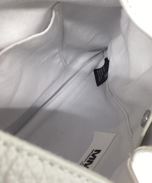 MM6 Maison Margiela（エムエムシックスメゾンマルジェラ）MM6 Maison Margiela (エムエムシックスメゾンマルジェラ) トートバッグ ホワイトの古着・服飾アイテム