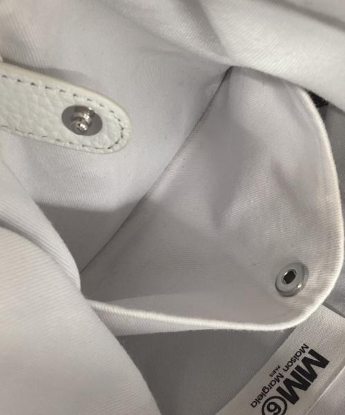 MM6 Maison Margiela（エムエムシックスメゾンマルジェラ）MM6 Maison Margiela (エムエムシックスメゾンマルジェラ) トートバッグ ホワイトの古着・服飾アイテム