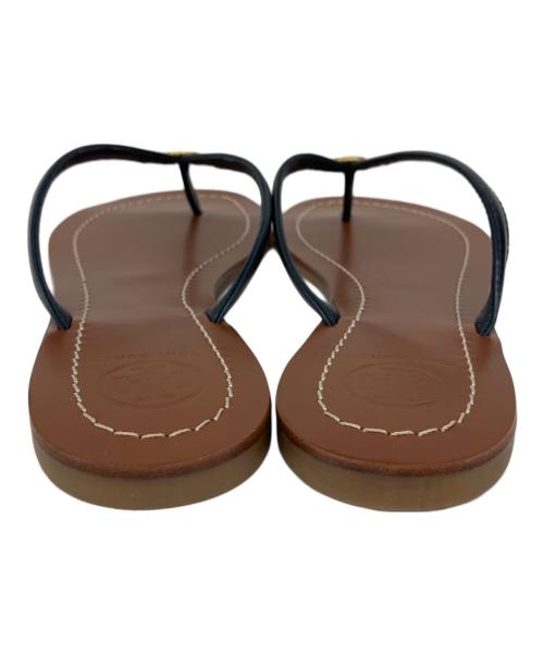 TORY BURCH（トリーバーチ）TORY BURCH (トリーバーチ) TERRA THONG VEG LEATHER ブラウン サイズ:25の古着・服飾アイテム