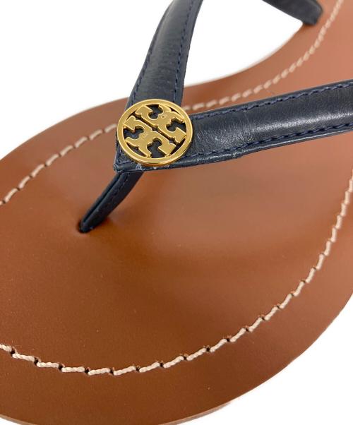 TORY BURCH（トリーバーチ）TORY BURCH (トリーバーチ) TERRA THONG VEG LEATHER ブラウン サイズ:25の古着・服飾アイテム
