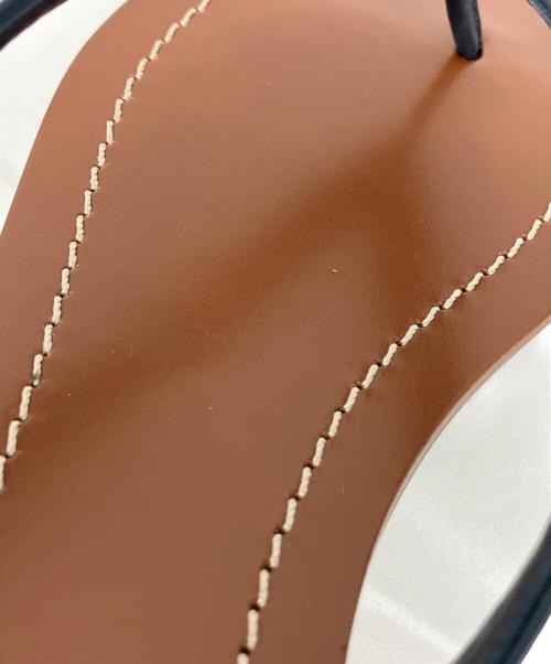 TORY BURCH（トリーバーチ）TORY BURCH (トリーバーチ) TERRA THONG VEG LEATHER ブラウン サイズ:25の古着・服飾アイテム
