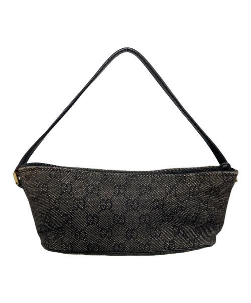 GUCCI（グッチ）GUCCI (グッチ) アクセサリーポーチ ブラックの古着・服飾アイテム